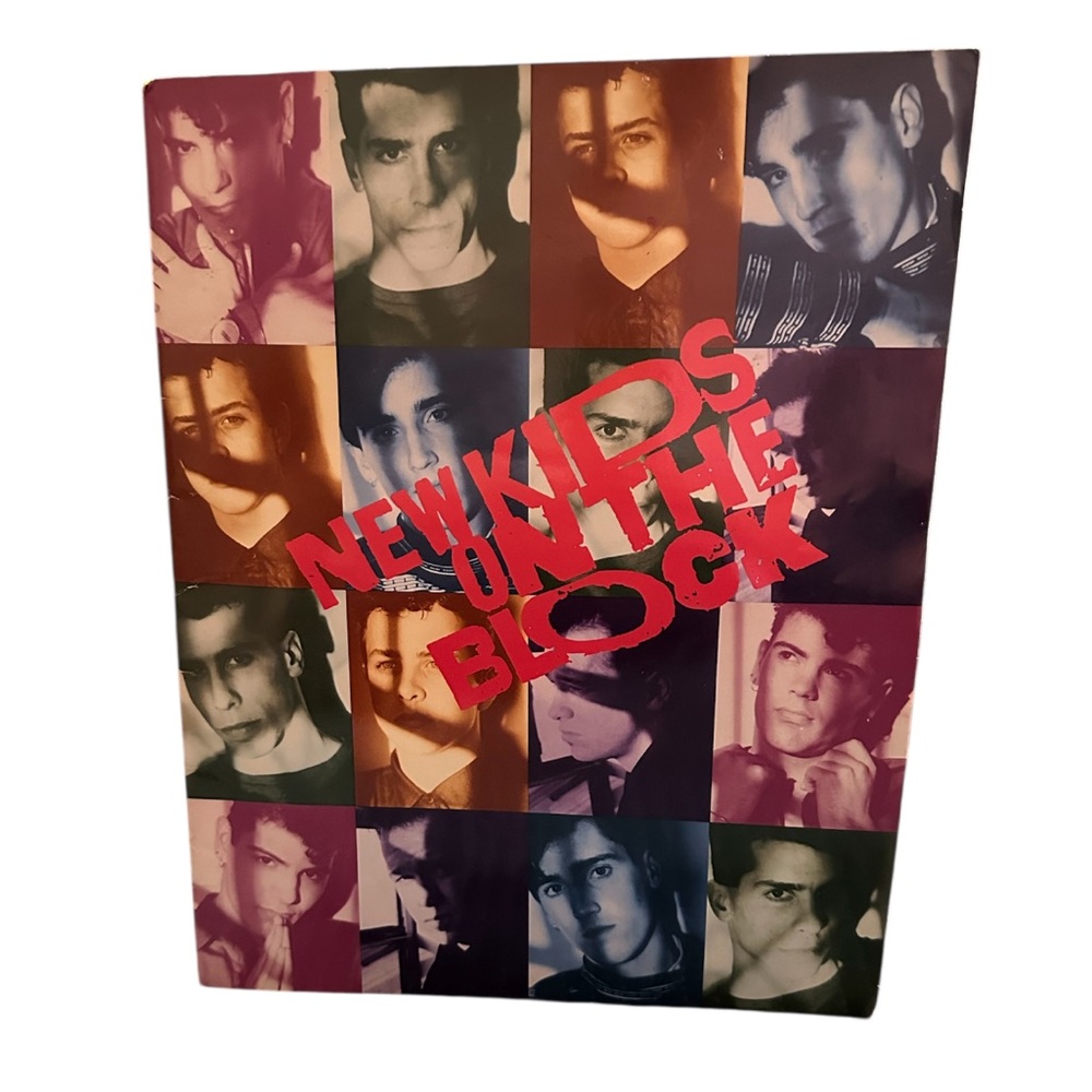 Vintage New Kids on the Block Hangin’ Tough Tour Book
